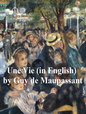 cover image of Une Vie (in English)